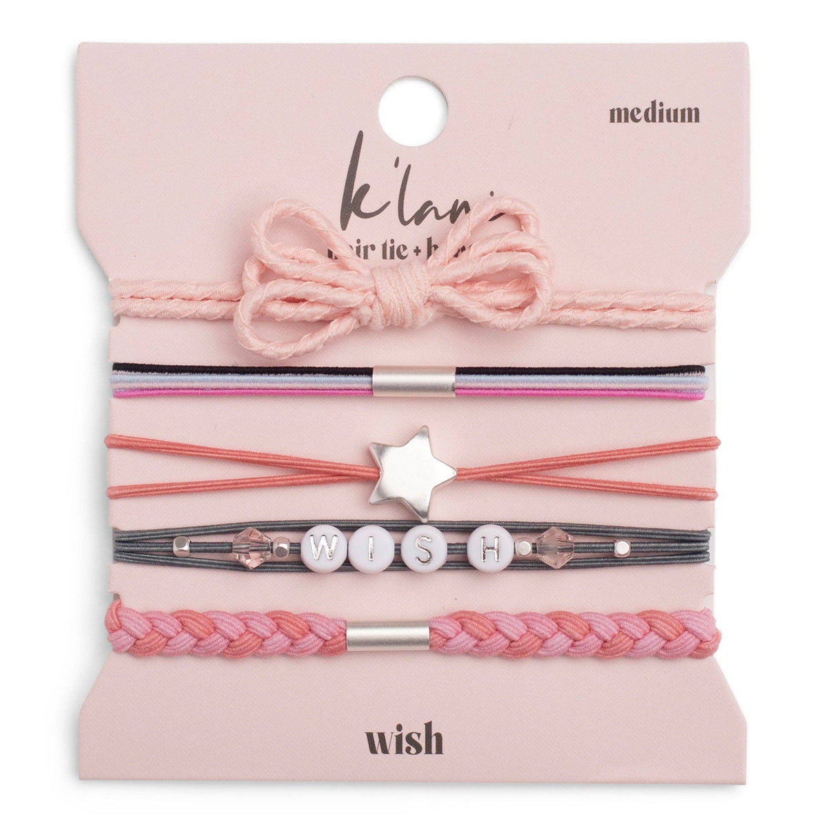 Hair Tie + Bracelet - Wish