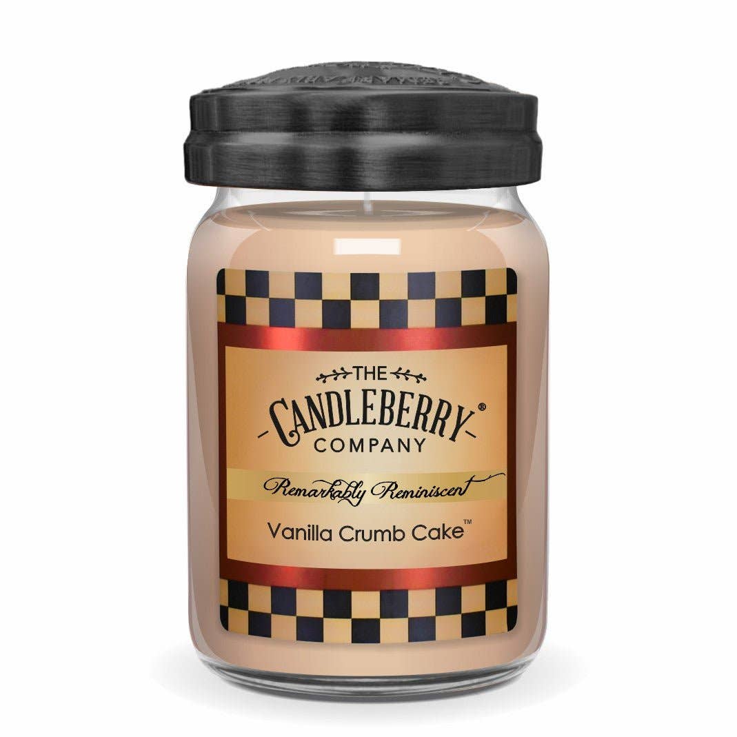 Vanilla Crumb Cake Large Jar Candle