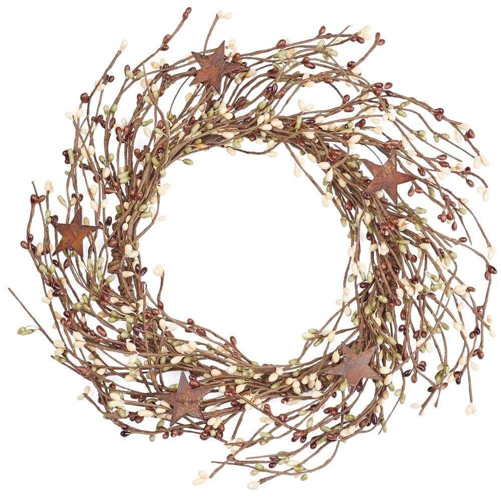 Pip Berry Rusted Star Candle Ring