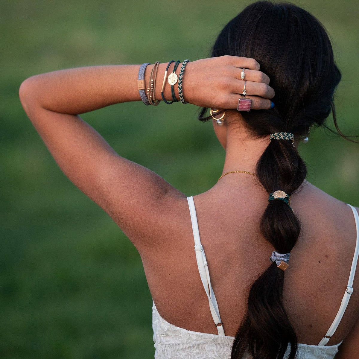 Hair Tie + Bracelet - Journey