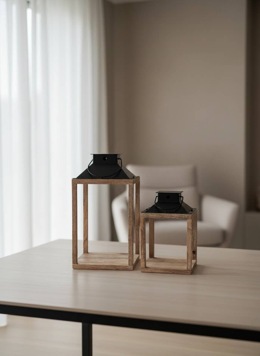 Hearthside Lanterns Set of 2