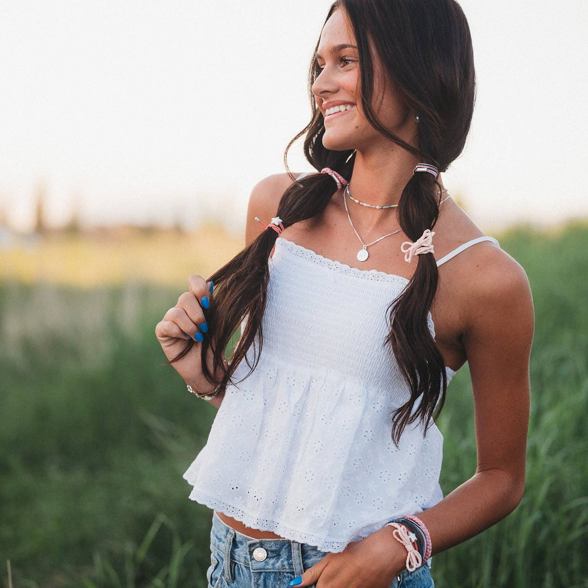Hair Tie + Bracelet - Wish