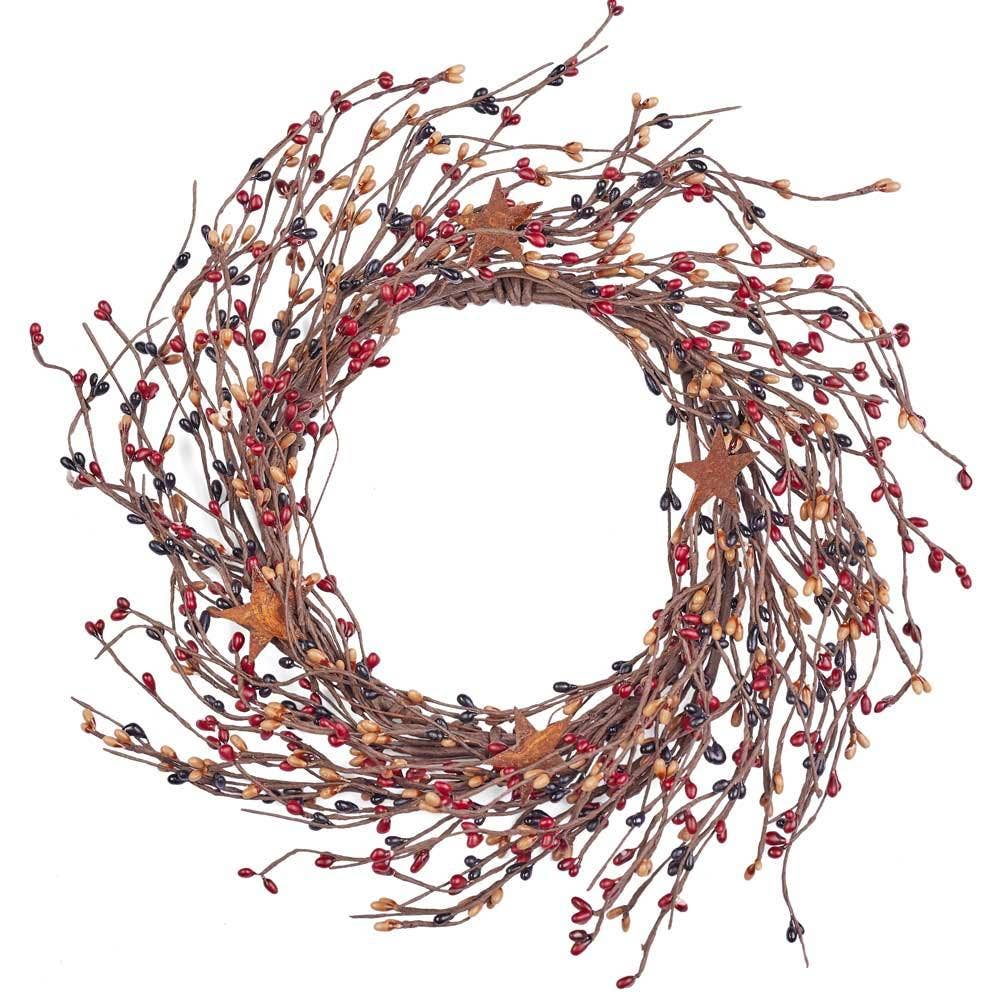 Pip Berry Rusted Star Candle Ring