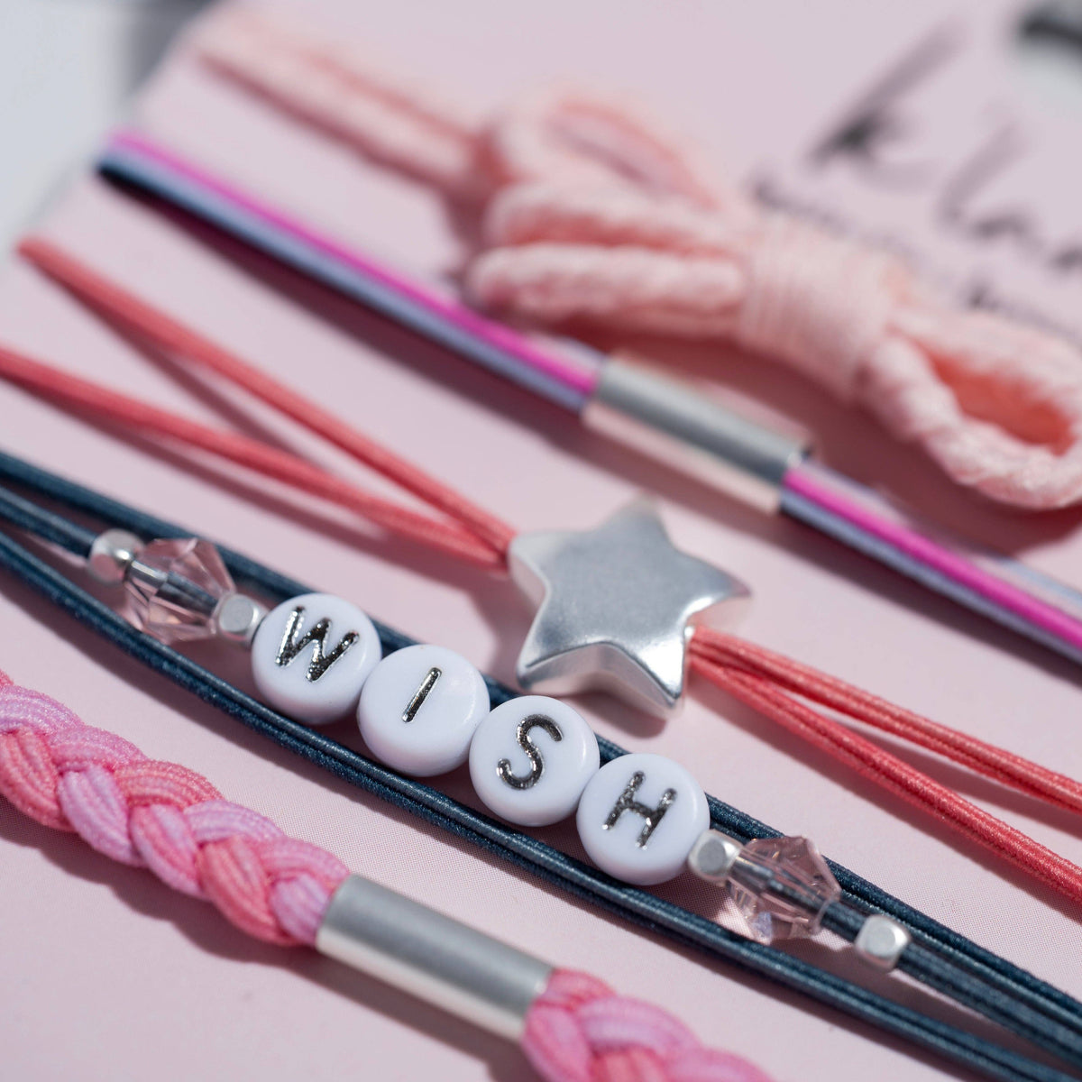 Hair Tie + Bracelet - Wish