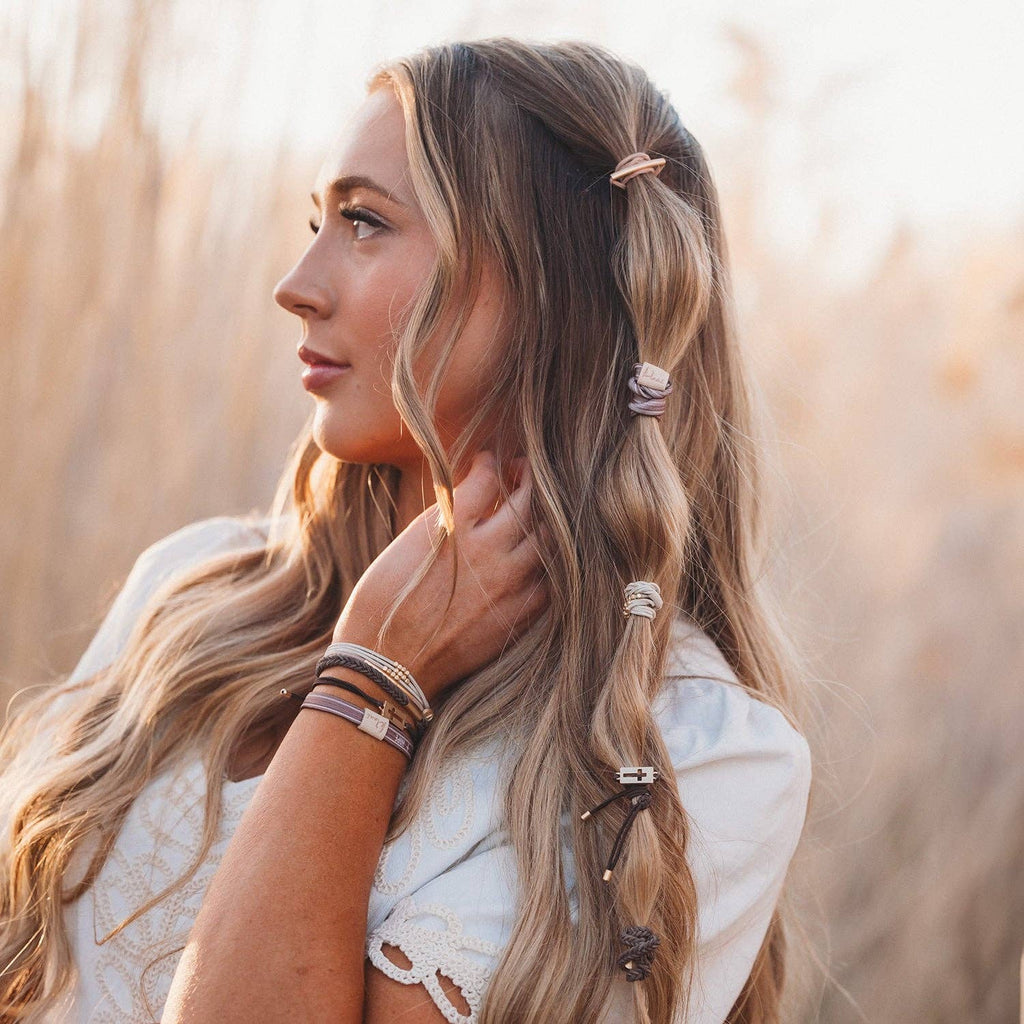 Hair Tie + Bracelet - Faith