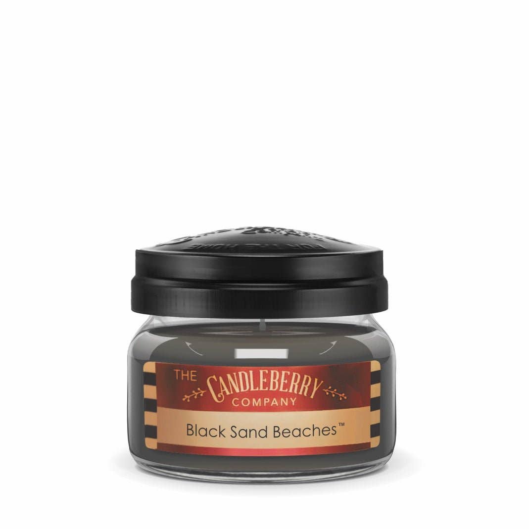 Black Sand Beaches Small Jar Candle