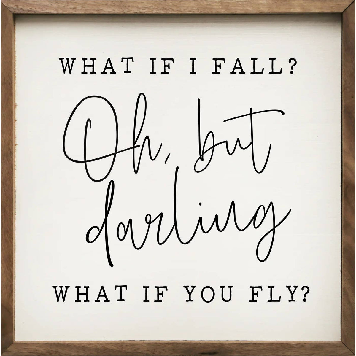 Oh But Darling What If You Fly 4x4