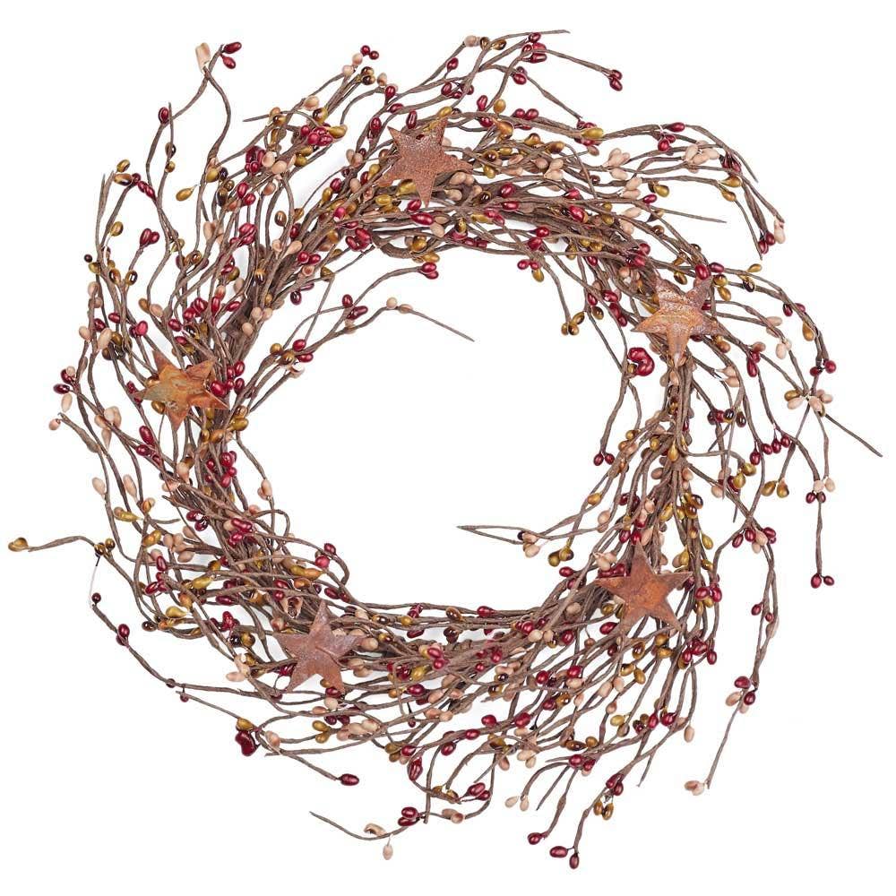 Pip Berry Rusted Star Candle Ring