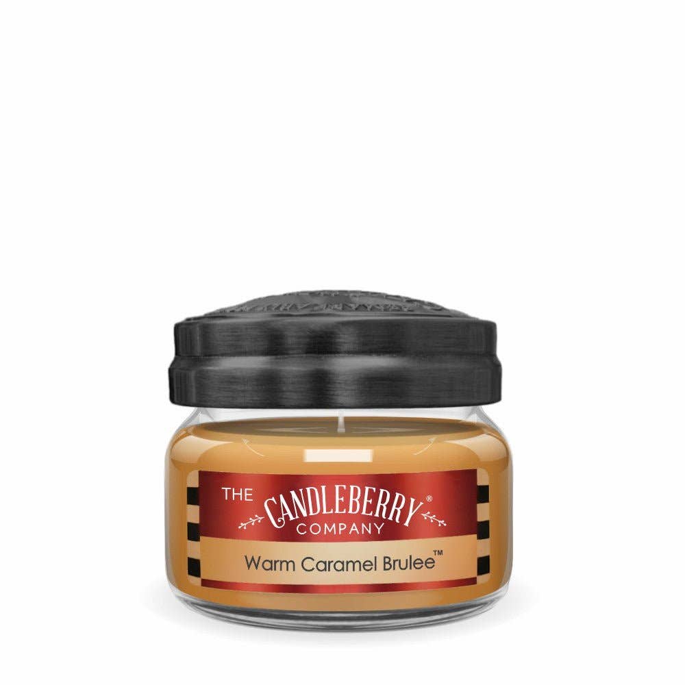 Warm Caramel Brulee Small Jar Candle